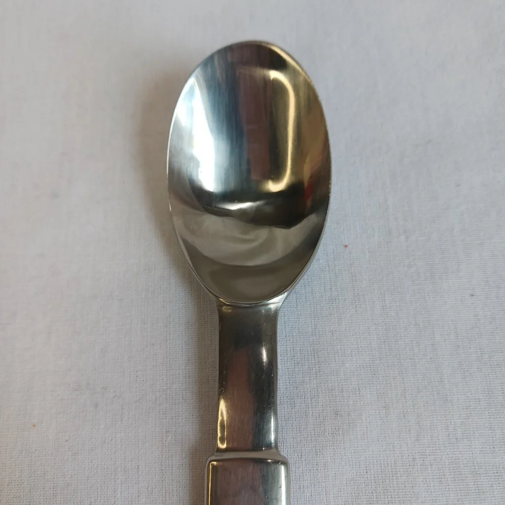 Dansk Artisan 1 Stainless Steel Oval Spoon 6.5 Inch